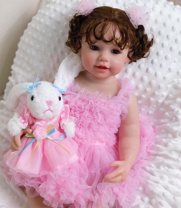 22 Inch Lifelike Vinyl Reborn Doll