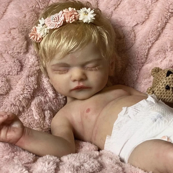 18 Inch Silicone Reborn Baby Girl Doll