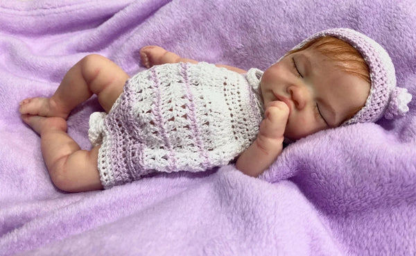 11 Inch Silicone Reborn Baby Girl Doll