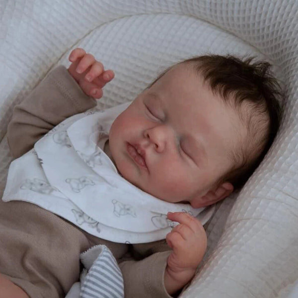 19 Inch Silicone Reborn Baby Boy Doll