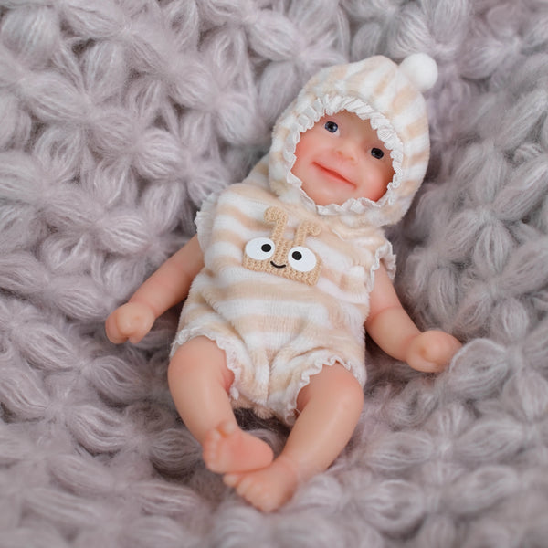6 Inch Mini Silicone Baby Doll