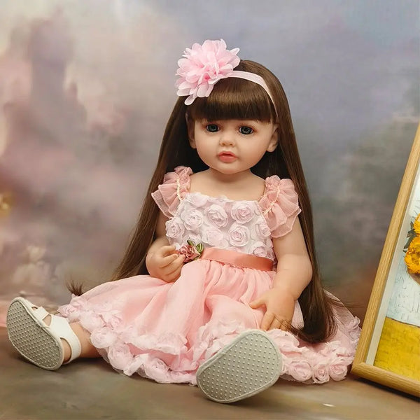 22 Inch Realistic Reborn Baby Girl Doll