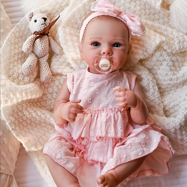 18 Inch Silicone Reborn Baby Girl Doll