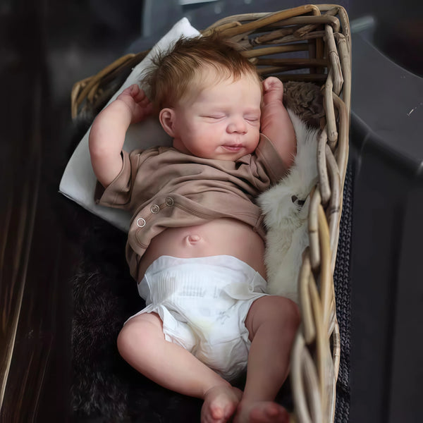 19 Inch Silicone Reborn Baby Girl Doll